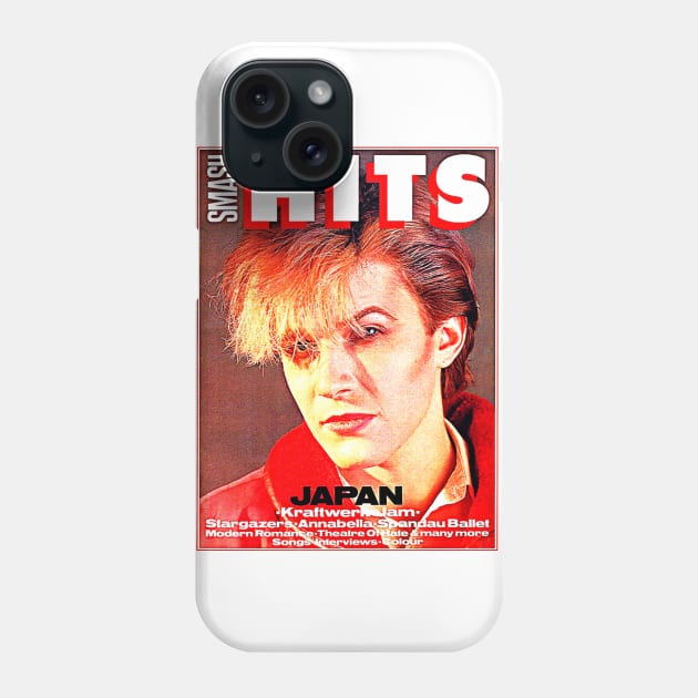 David Sylvian Of Japan Phone Case by DankFutura