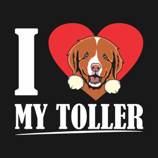 I Love My Toller T-Shirt