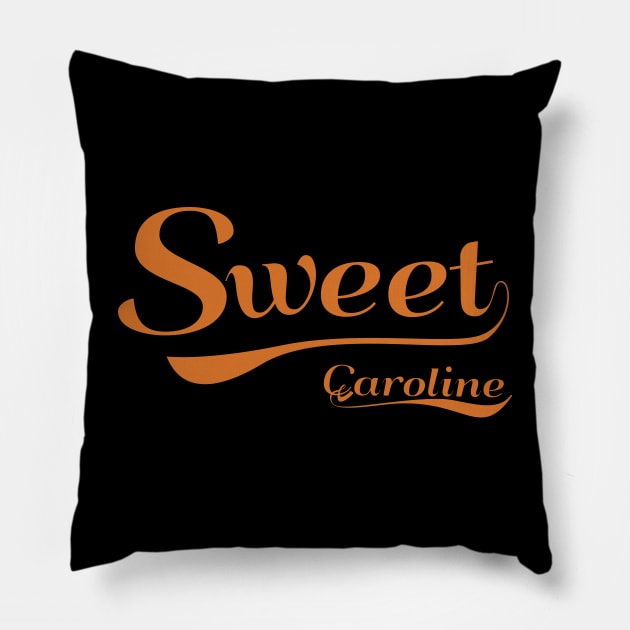 Sweet caroline | Neil Diamond Pillow by Degiab