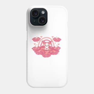 Magical Cloud Rainbow Bear Phone Case