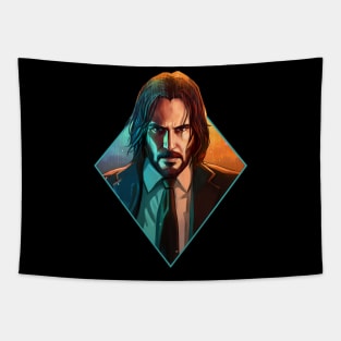 Keanu Reeves in the John Wick! Tapestry