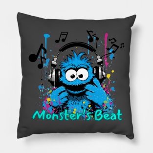 Monster's Beat Pillow