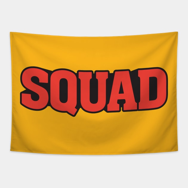 Squad Tapestry by lorocoart