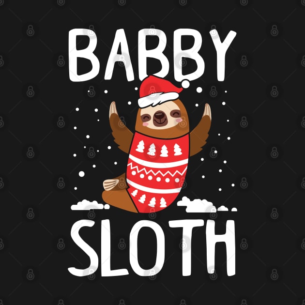 Matching Sloth Ugly Christmas Sweatshirts by KsuAnn