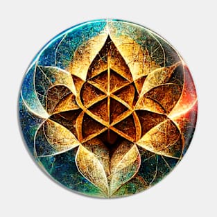 Sacred geometry Pin