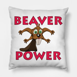 Beaver Power Pillow