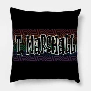 LGBTQ PATTERN AMERICA MARSHALL Pillow