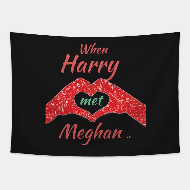 royal wedding shirt Tapestry by yellowpinko