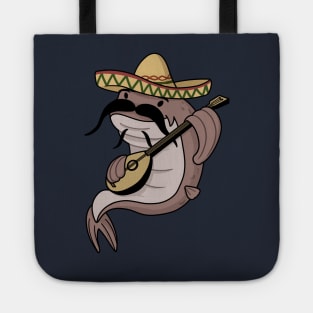 Catfish in sombrero Tote