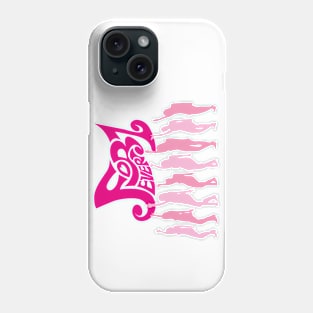 Silhouette style design of girls generation in the forever one era Phone Case