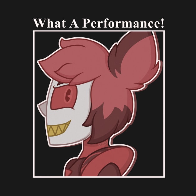 Alastor Hazbin Hotel ‘What A Performance!’ by Snorg3