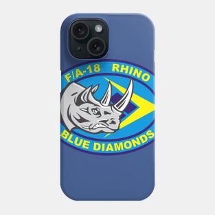 VFA-146 Blue Diamonds - Rhino Phone Case