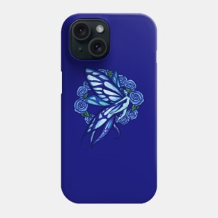 Blue Fairy Flower Ring Phone Case