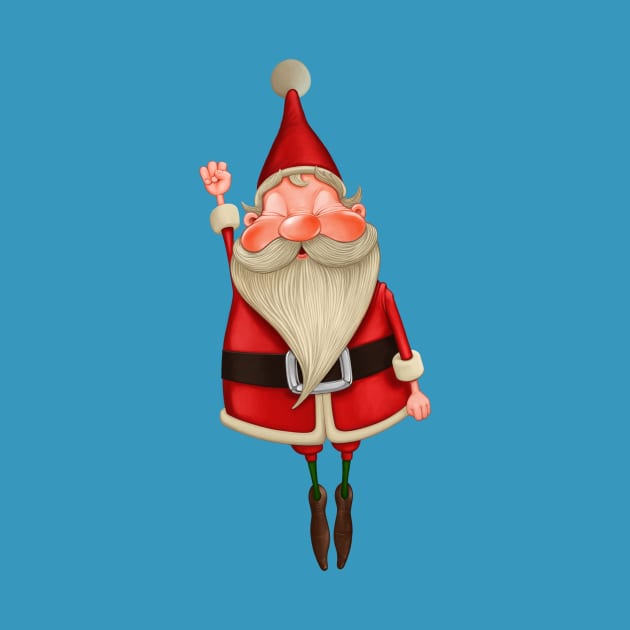 Santa Claus Flying by JORDYGRAPH