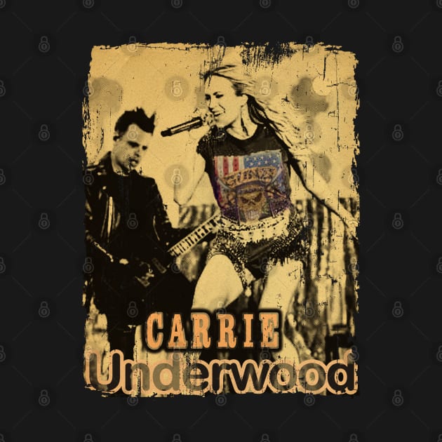 Carrie Underwood 3 ArtDrawing by freshtext Apparel10