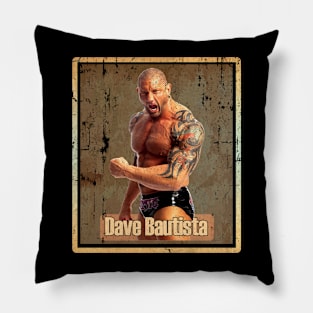 Dave Bautista 21 // Art Drawing Pillow