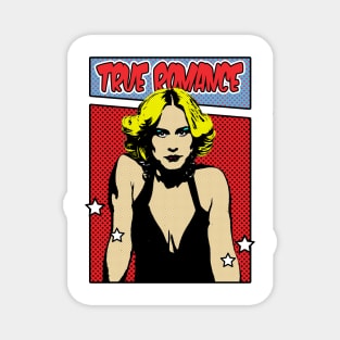 Patricia Arquette 80s Pop Art Comic Style Magnet