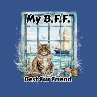 My B.F.F. Maine Coon T-Shirt