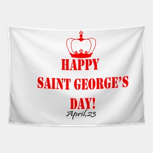 Happy George's Day Tapestry