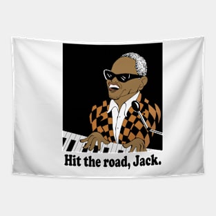 RAY CHARLES FAN ART Tapestry