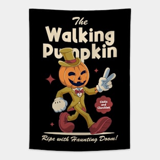 Jack O Lantern Halloween Tapestry