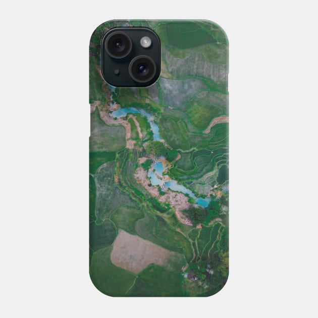 weekacura waterfall Phone Case by joeymono