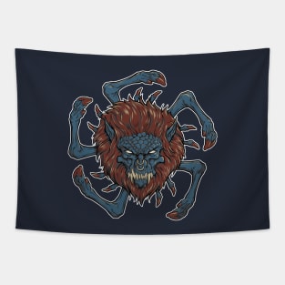 Monster Head Wheel Tapestry