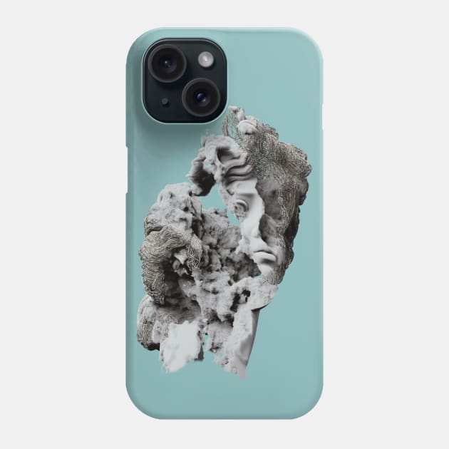 FACE IN CLOUDS Phone Case by gigigvaliaart