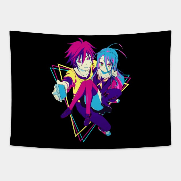 No Game No Life - Sora and Shiro Tapestry by mounier