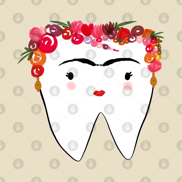 Frida Molar (Muelita Frida) by Happimola