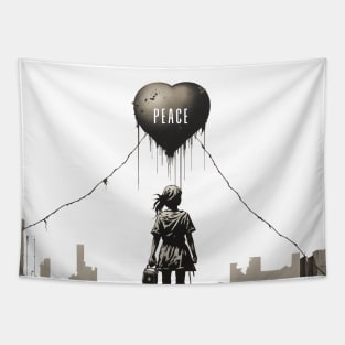 Peace: Stop The War in the Middle East Tapestry