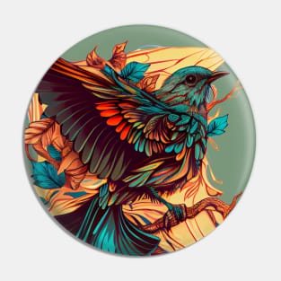 bird art Pin