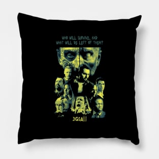 Who Will Survive Horror Pillow