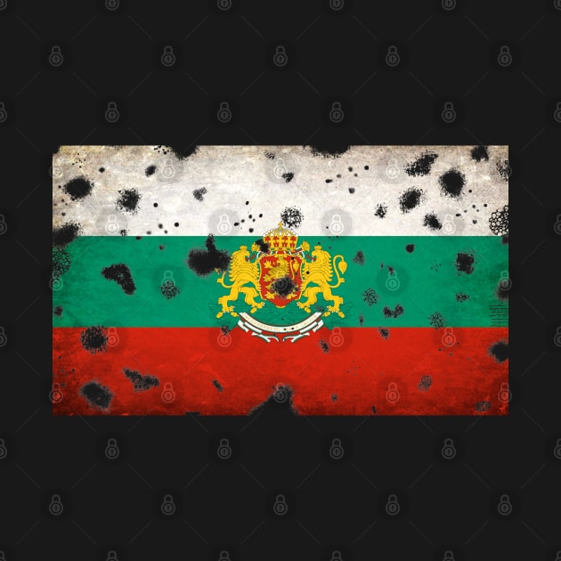 Bulgaria Flag Grunge by Historia