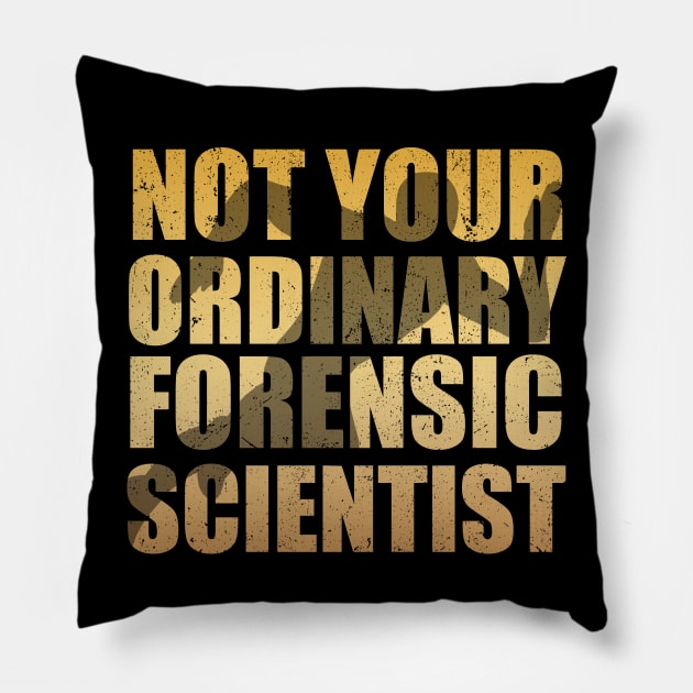 Ordinary forensic scientist Pillow by The_Interceptor