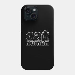 Cat Human Gray Hair Phone Case