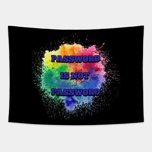 Password not password Tapestry by Lebrirshop