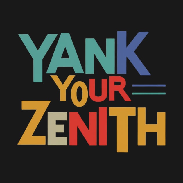 Yank Your Zenith: Multicolor Mayhem Tee by RK New Fashion 