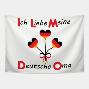 Ich Liebe meine Deutsche Oma- I love my German Oma Tapestry