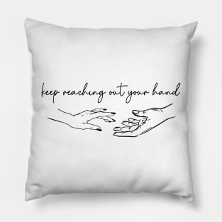 A Court of Silver Flames Nessian Keep Reaching Out Pillow