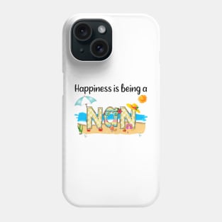 Happiness Is Being A Nan Summer Beach Happy Mother's Phone Case