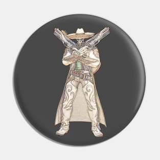 Overwatch Reaper - El Blanco - Faded Pin