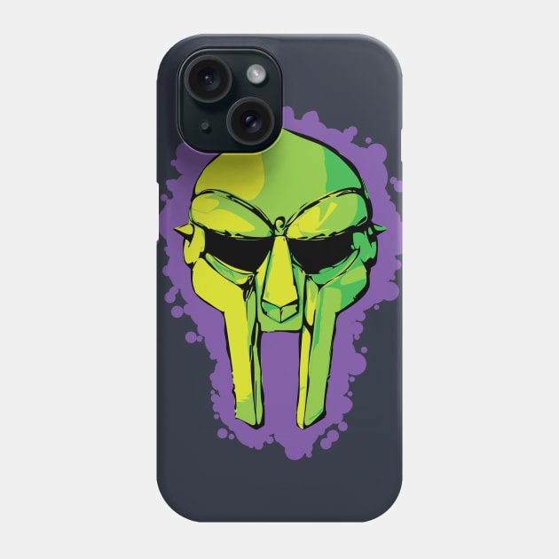 MF DOOM - The Mask - Viktor Von Doom Phone Case by friskblomster