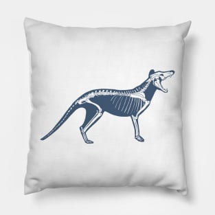 Thylacine skeleton Pillow