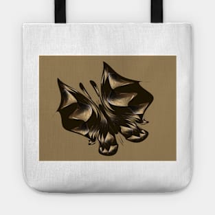 Gold Butterfly Tote