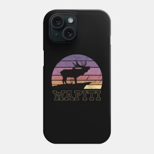 Wapiti Elk Rainbow Phone Case