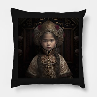 Living Dolls of Ambiguous Royal Descent Pillow