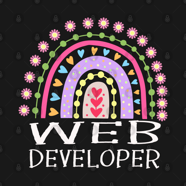 Web Developer Rainbow Gifts by StudioElla