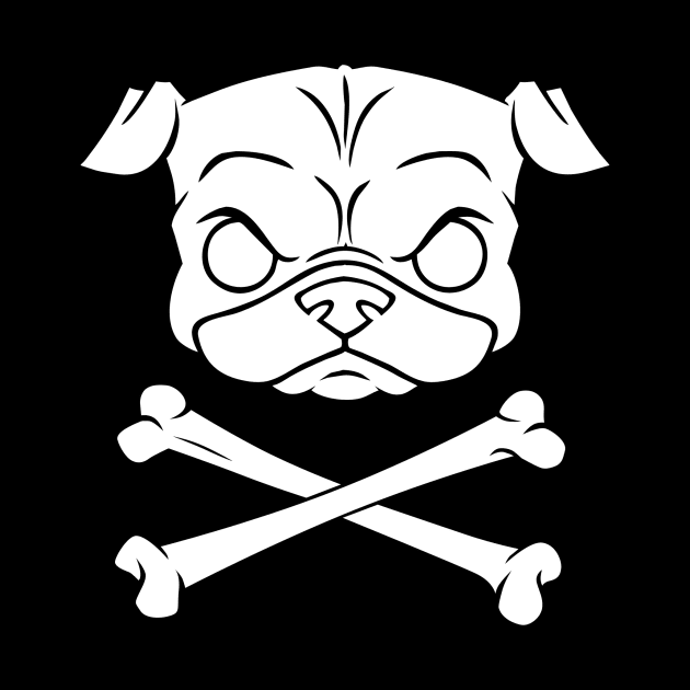 Pug Pirate by blairjcampbell