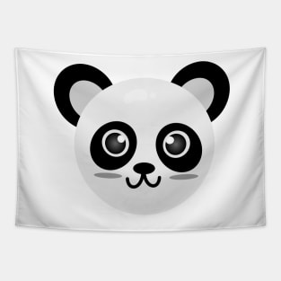 Cute Animal Friendly Panda Tapestry